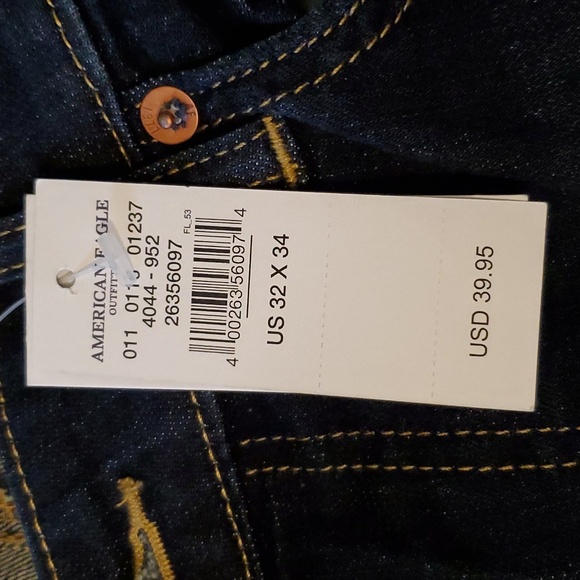 NWT American Eagle Men's Jeans, 32 × 34 - Picture 8 of 11